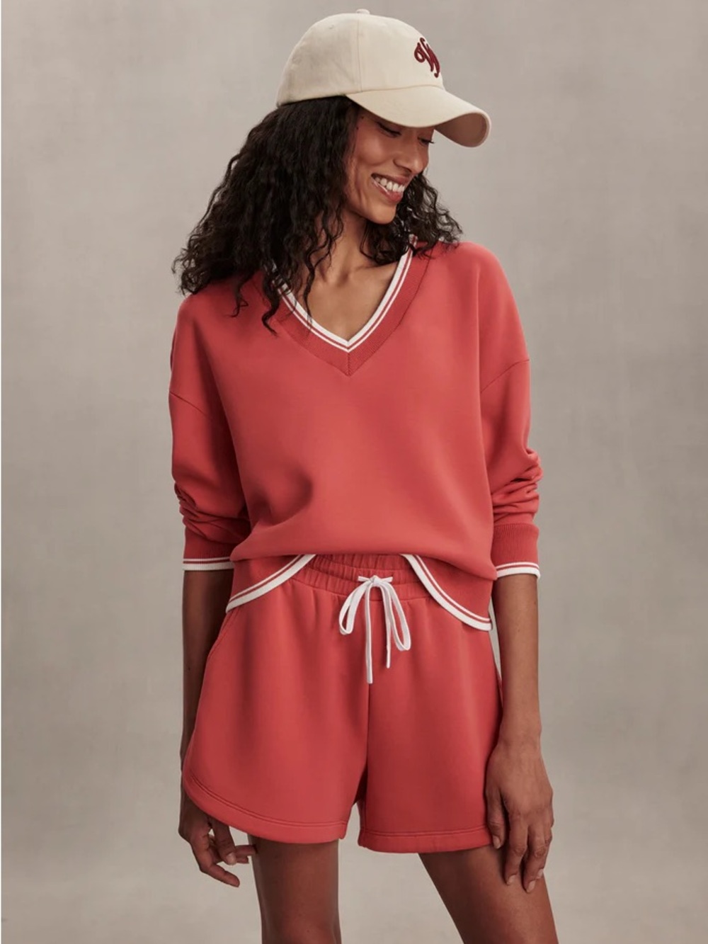 NWT VARLEY Blithe Cropped Sweat